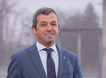 Obmann Wolfgang Stadlmayr